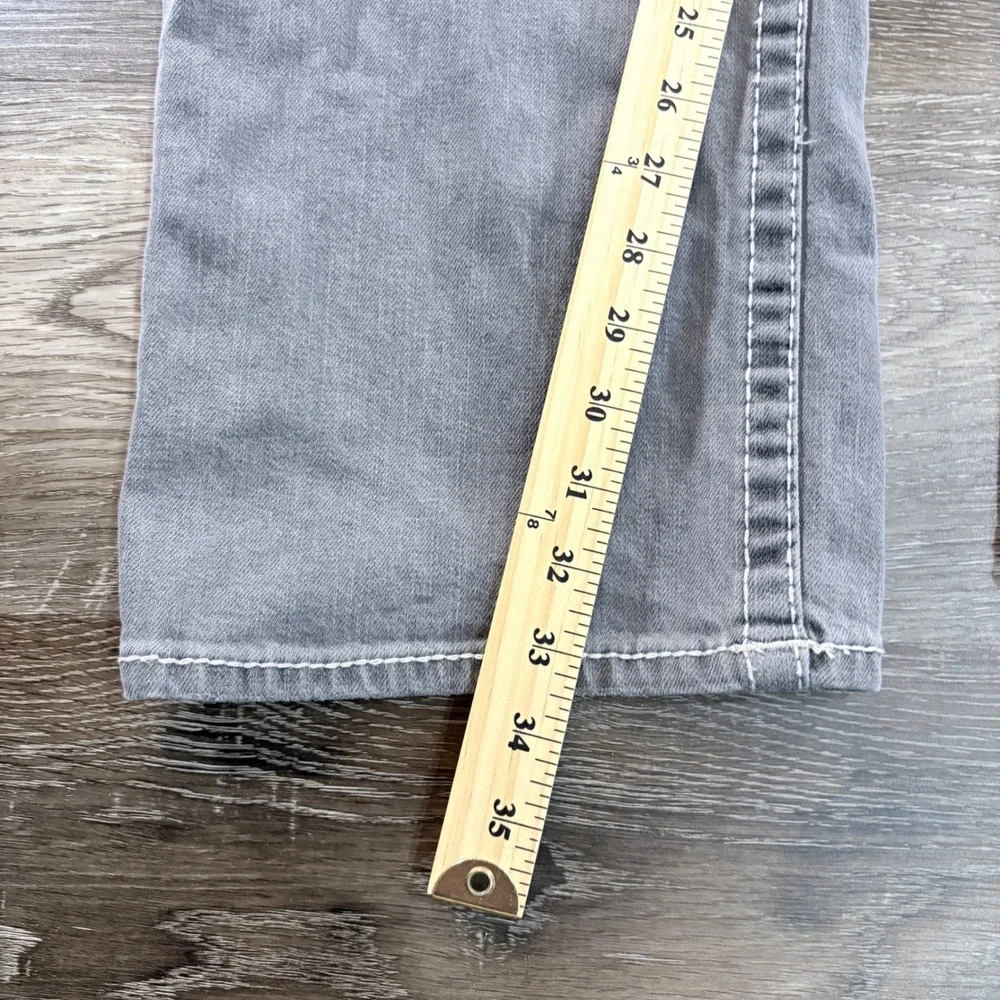 True Religions Men's Ricky Relaxed Straight Flap Pocket Jeans Size 44 x 33